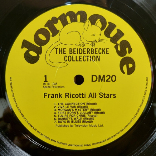 Vinil Lp The Beiderbecke Collection Frank Rocotti All Stars