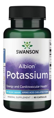 Albion Potasio Swanson 90 Capsulas 