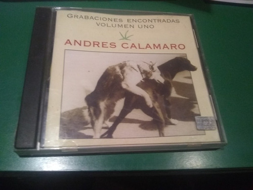 Andrés Calamaro Grabaciones Encontradas Volumen Uno 