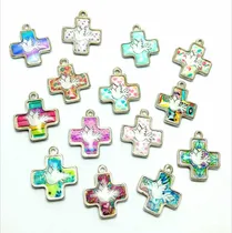 Comprar Dijes Cruz Bautismo Nacimiento Espiritu Santo X40 Unidades