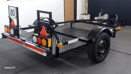 Imagen 3 de 25 de Trailer Homologado Con Lcm Para Cuatriciclo Utv O Moto