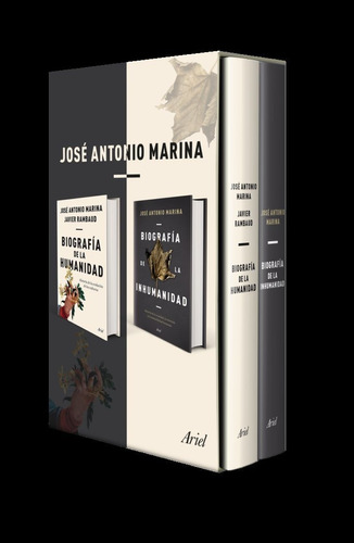 Estuche Biografia De La Inhumanidad + Biografãâa De La Humanidad, De Marina, José Antonio. Editorial Ariel, Tapa Blanda En Español