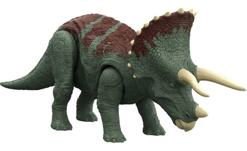 Jurassic World Figura Dinosaurio Triceratops Dominio Sonido 