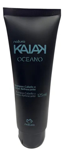 Shampoo Refrescante Cabello/cuerpo Kaiak Oceano Natura 125ml