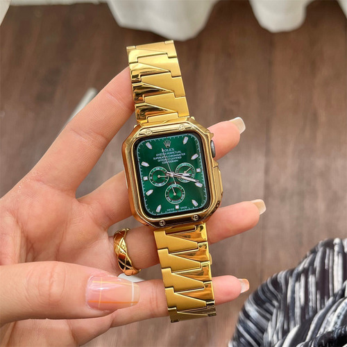 Case Cromado Para Apple Watch - Todas Las Series