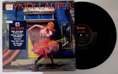 Cyndi Lauper She´s So Unusual Vinilo Lp Usa 1983 Nm Pop