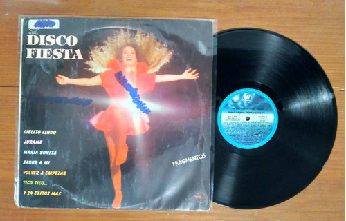 Tupas Band Disco Fiesta 1983 Disco Lp Vinilo