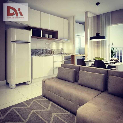 Imagem 5 de 12 de Apartamento Com 2 Dormitórios À Venda, 50 M² Por R$ 199.900,00 - Chácara Do Visconde - Taubaté/sp - Ap0004