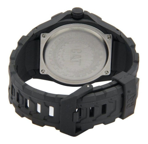 Reloj Caterpillar Hombre Sumergible Motion Line Color De La Malla Amarillo/negro
