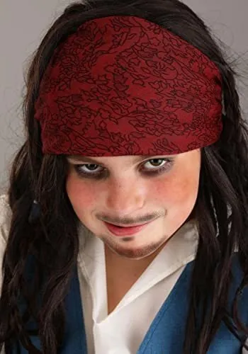 Disfraz Talla Medium Para Niño De Capitán Jack Sparrow
