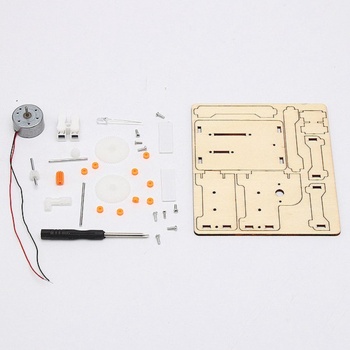 M Experimento Físico De Maqueta De Coche Eólico Eléctrico