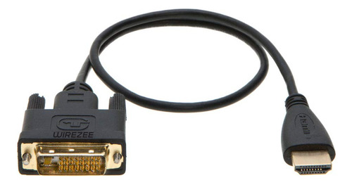 Cable De Video Dvi-d A Hdmi De 24+1 Pin De Doble Enlace M/m