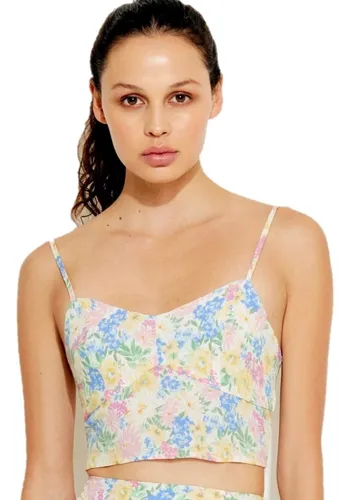 Top floreado mujer hotsell