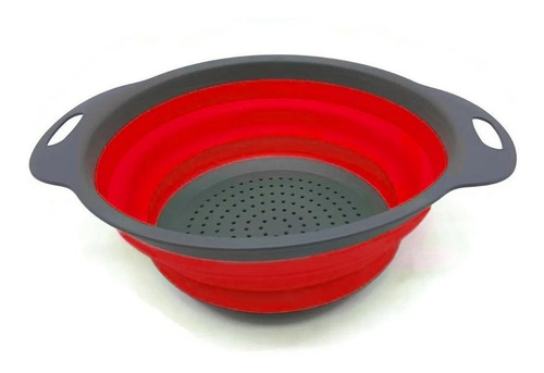 Colador Silicona Redondo Retractil Plegable Laffitte