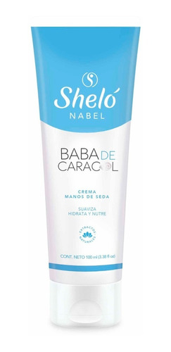 Crema Humectante Manos Baba De Caracol Hidrata Suavisa Shelo