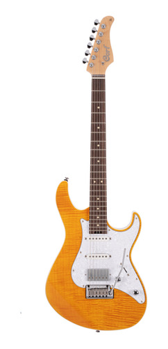 Guitarra Elétrica Cort G-280 Select 6 Cordas Ambar