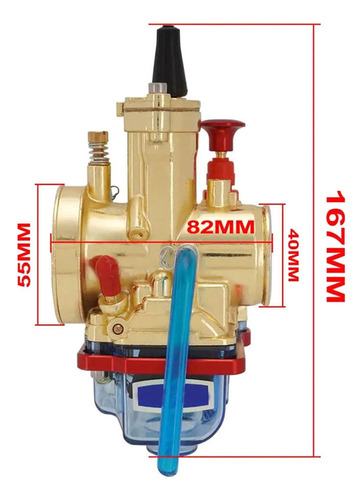 . Carburador De Carburador Universal Con Power Jet For Pwk
