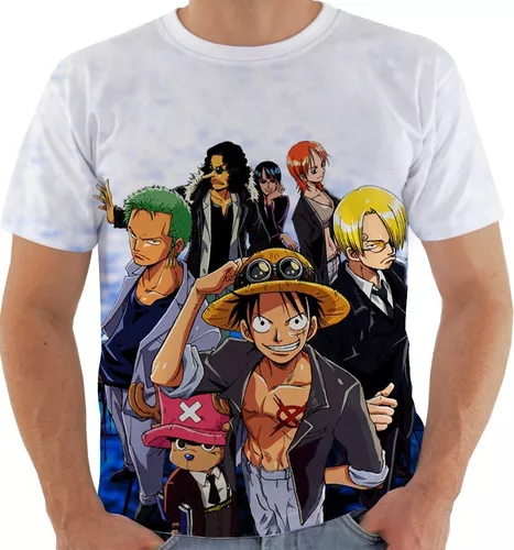 Camisa Camiseta One Piece Zoro Animes