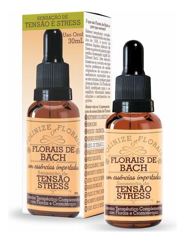 Floral De Bach Polinize Tensão E Stress 30ml Adulto