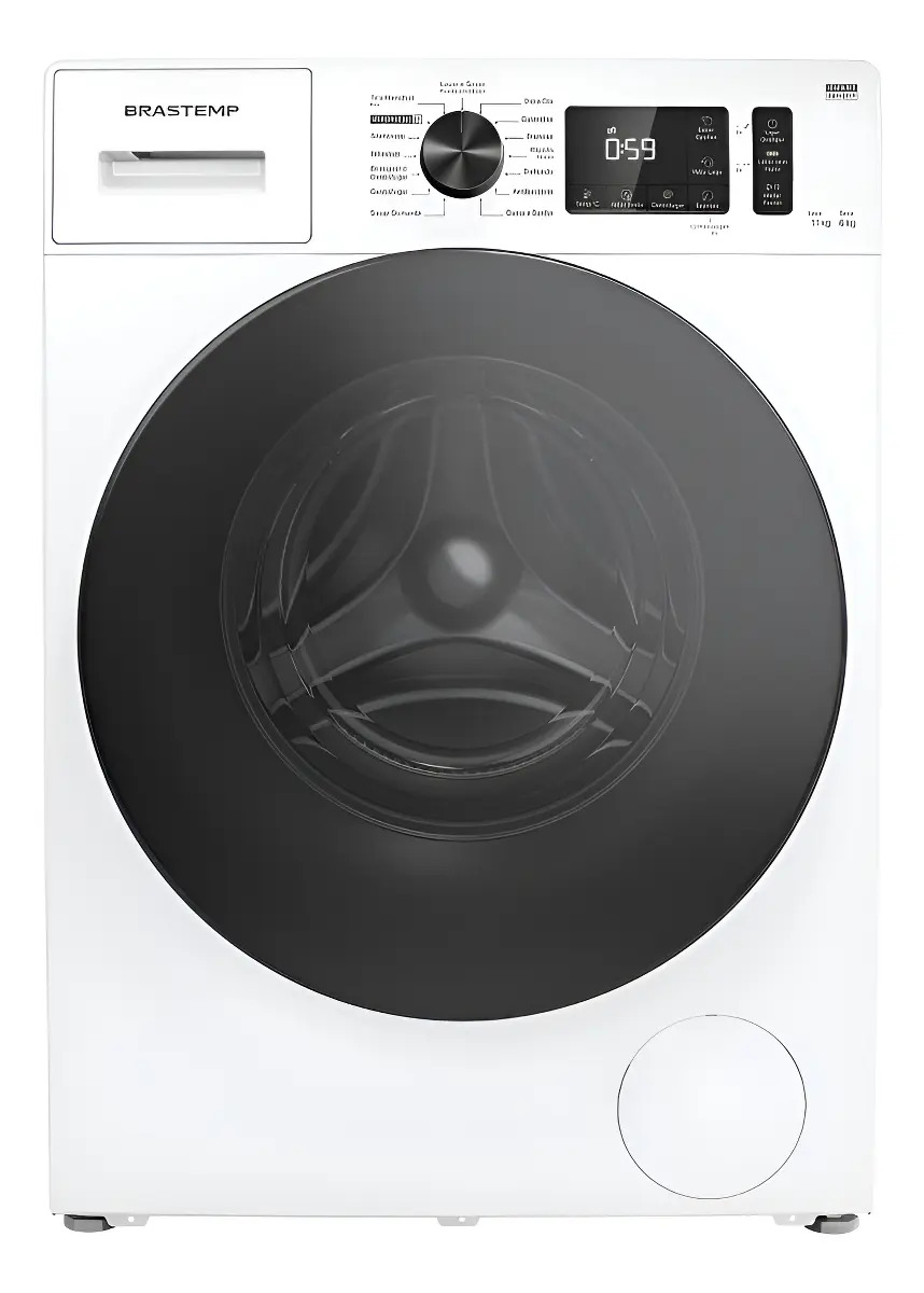 Lava E Seca Brastemp 11kg Smart Sensor Bno11ab Branco