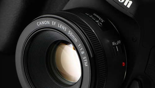 Lente Canon Ef 50mm 1:1.8 Stm + Filtro Uv + Garantía