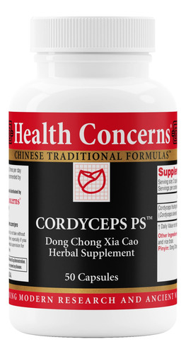 Health Concerns - Cordyceps Ps - Soporte Reparador - 50 Cáps