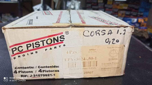 Piston Corsa 1.3 A 0,20 Pc Piston