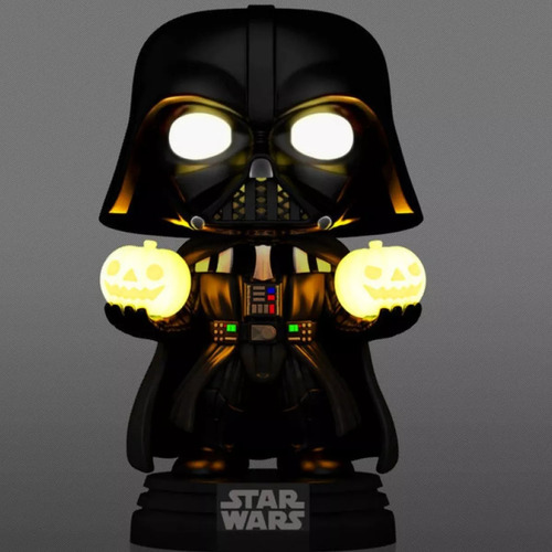 Funko Pop Super: Star Wars - Darth Vader Con Calabazas Elect