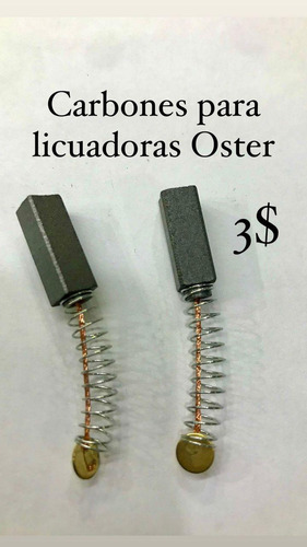 Carbones Para Licuadora Oster