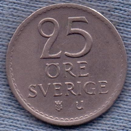 Suecia 25 Ore 1972 * Gustaf Adolf Vi *