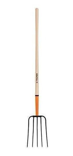 Bieldo Para Paja, 5 Dientes, Mango 48' 11006