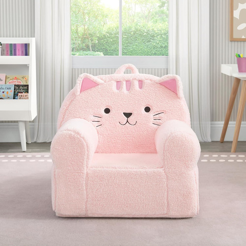 Delta Children Sillon Infantil Para Niños Pequeños Sofá Rosa