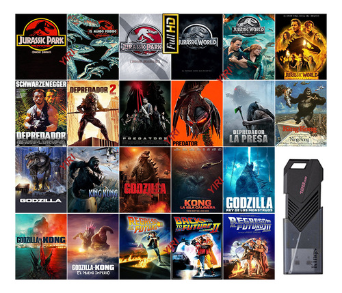 Colección Películas Usb Sagas Y Trilogias Vol Uno