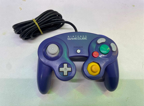 Consola Nintendo Gamecube Morado Indigo Original Completa