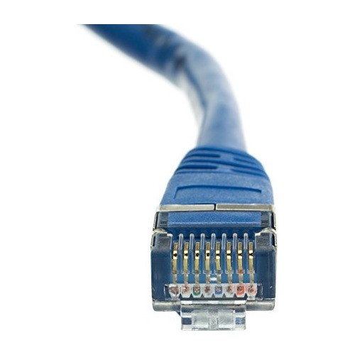 Cat5 350 Mhz Moldeado Cable Conexion Rj45 Azul 4c