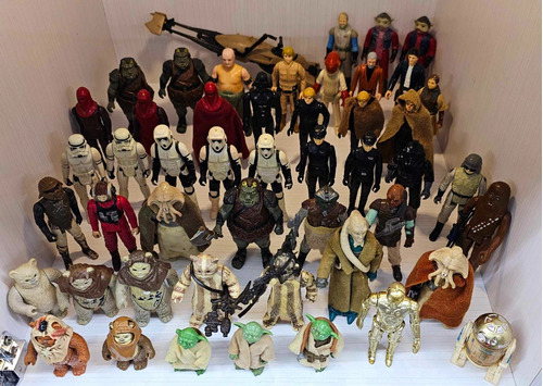 --- Culpatoys Lili Ledy Star Wars Coleccion De 49 Figuras --