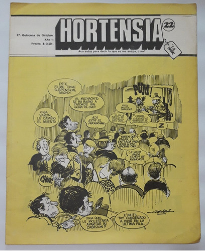 Revista Hortensia #22 Octubre 1972