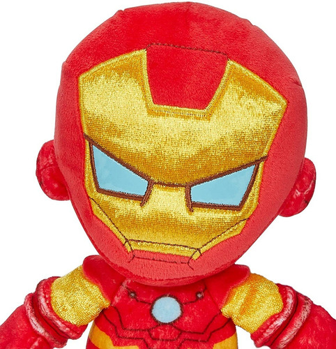 Imagen 2 de 4 de Peluche Iron Man Original Marvel 20cm Mattel Bestoys