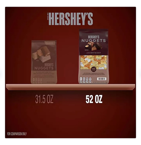Hershey's Nuggets Mezcla De Chocolates 145 Pz