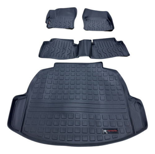 Alfombra Toyota Tipo Weathertech Corolla Cross 2019 Negro