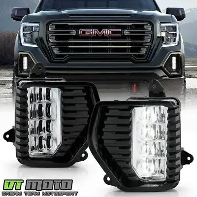 2019-2021 GMC SIERRA 1500 HEADLIGHT OEM RH PASSENGER SIDE FULL LED LAMP