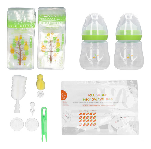 Set De Soluciones De Almacenamiento De Leche Materna, Bolsa
