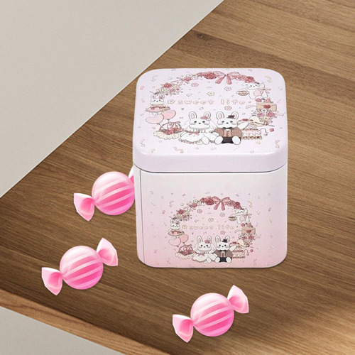Nuevo Latas Cuadradas De Dulces For Regalar Cocina Té