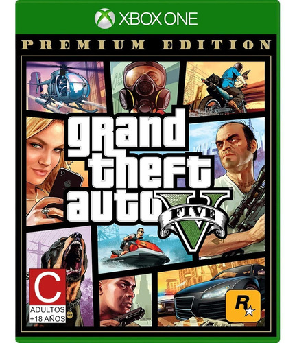 Imagen 1 de 6 de Grand Theft Auto V Premium Edition- Xbox One
