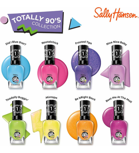 Sally Hansen Miracle Gel Edición Los 90s, 14.7ml
