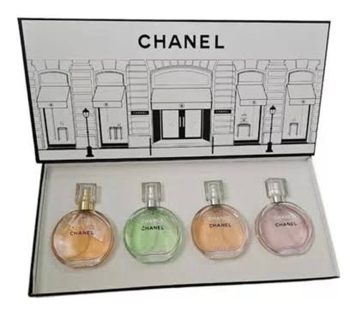 Chanel Miniature Perfume Gift Set X 4 Piezas