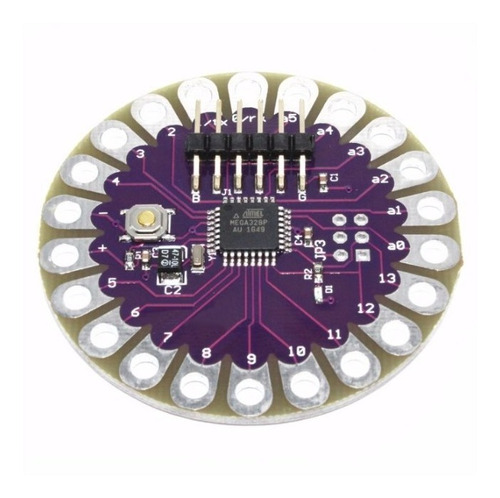 Arduino Lilypad Atmega328 Instrumentacion Ropa 20 I/o