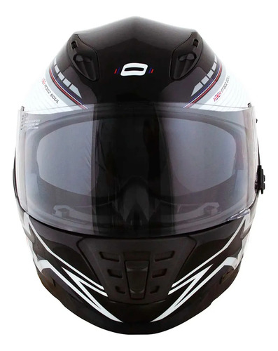 Capacete Norisk Fechado Reino Unido Preto Sergeant 56