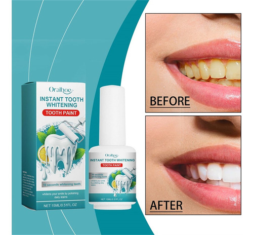 N Whitening Tooth Paint Polish Up Instant Para Limpeza De De