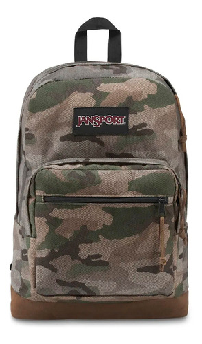 Mochila Jansport Right Pack Expressions -jsootzr6-4c4- Trip Color Camuflado Verde